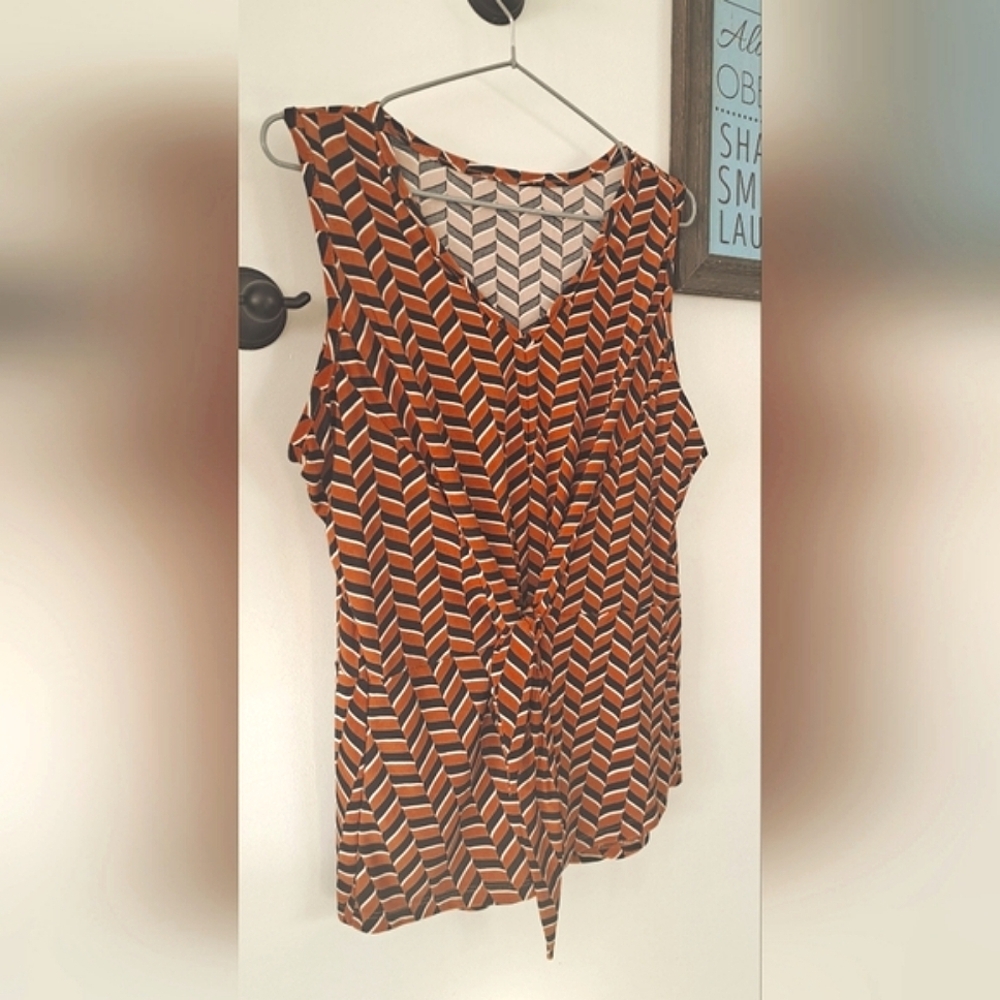 Retro Waves Party Tie Tank